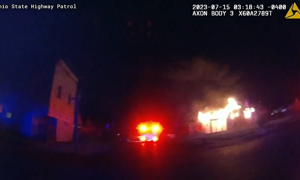 Ohio Vacant House Catches Fire In Toledo Ohio State Highway Patrol